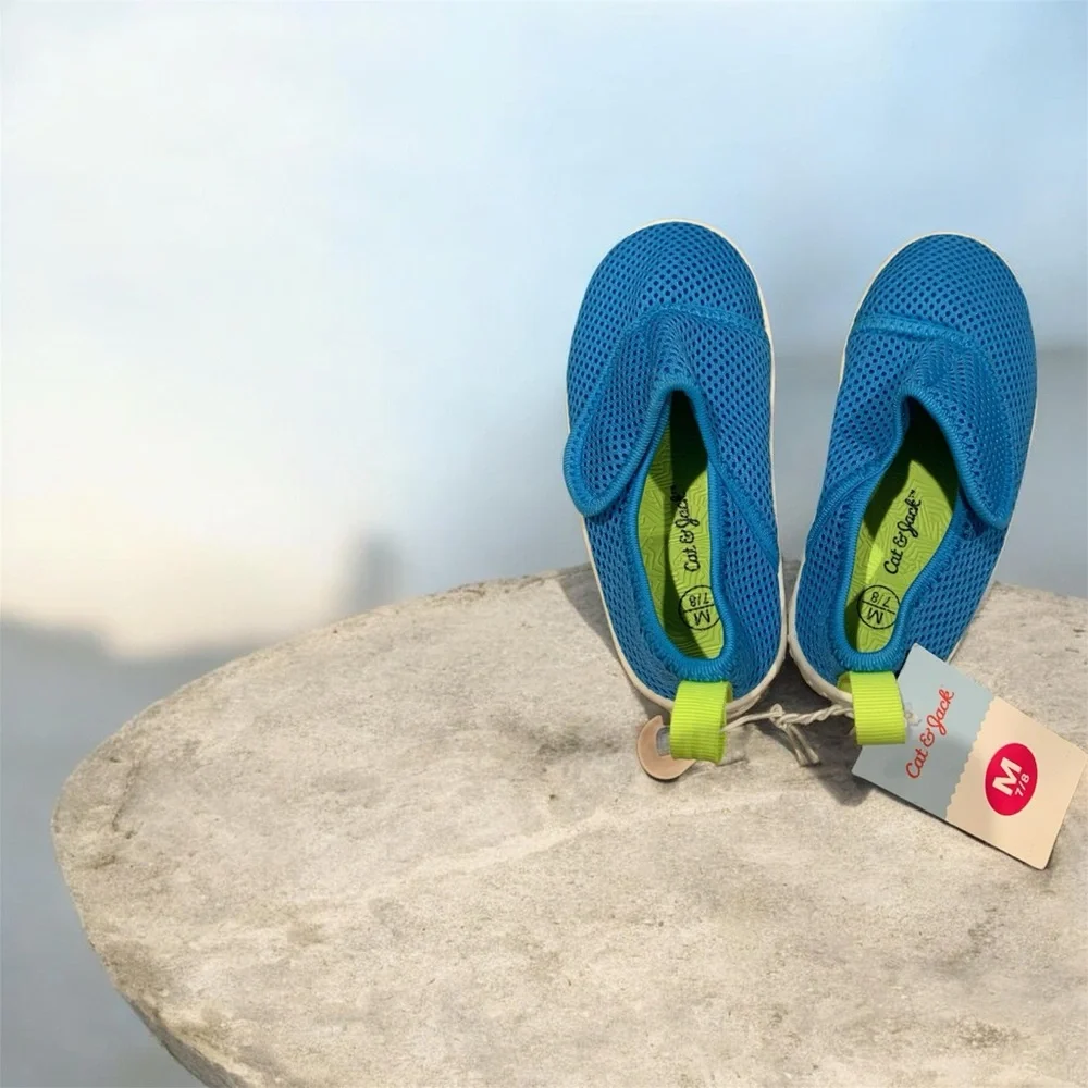 Buy one get one 50% off Kids' Bright Blue Slip-On Water Shoes